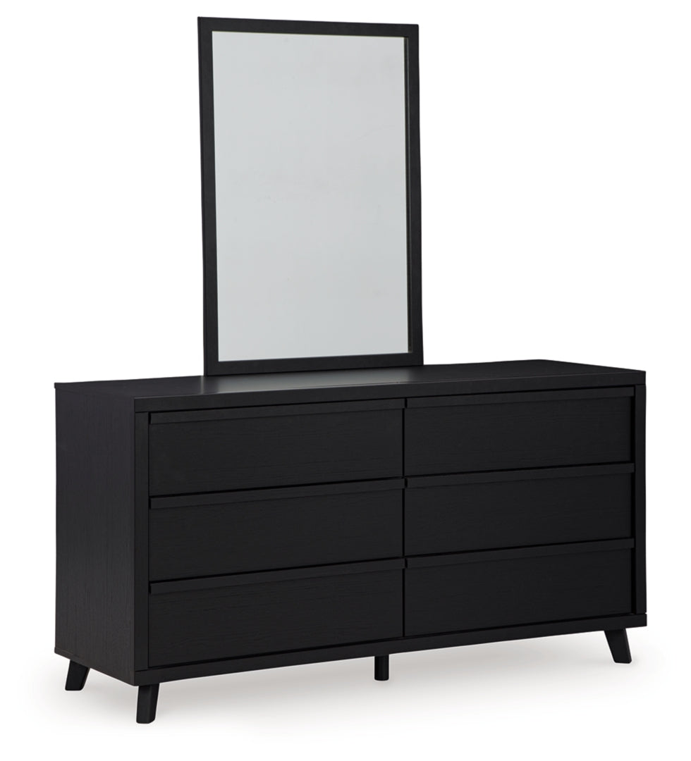 Danziar Black Bedroom Set