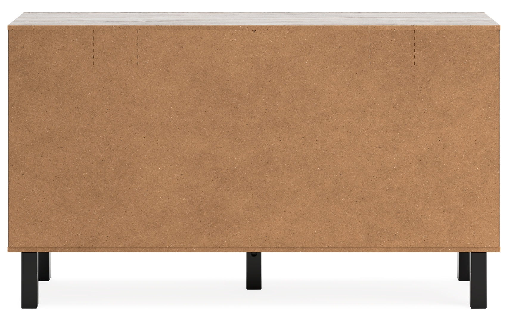 Vessalli Beige Panel Bed with Dresser