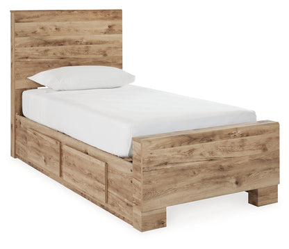 Hyanna Panel Bed with 2 Side Storage