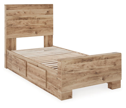 Hyanna Panel Bed with 2 Side Storage