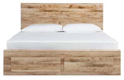 Hyanna Panel Bed with 2 Side Storage