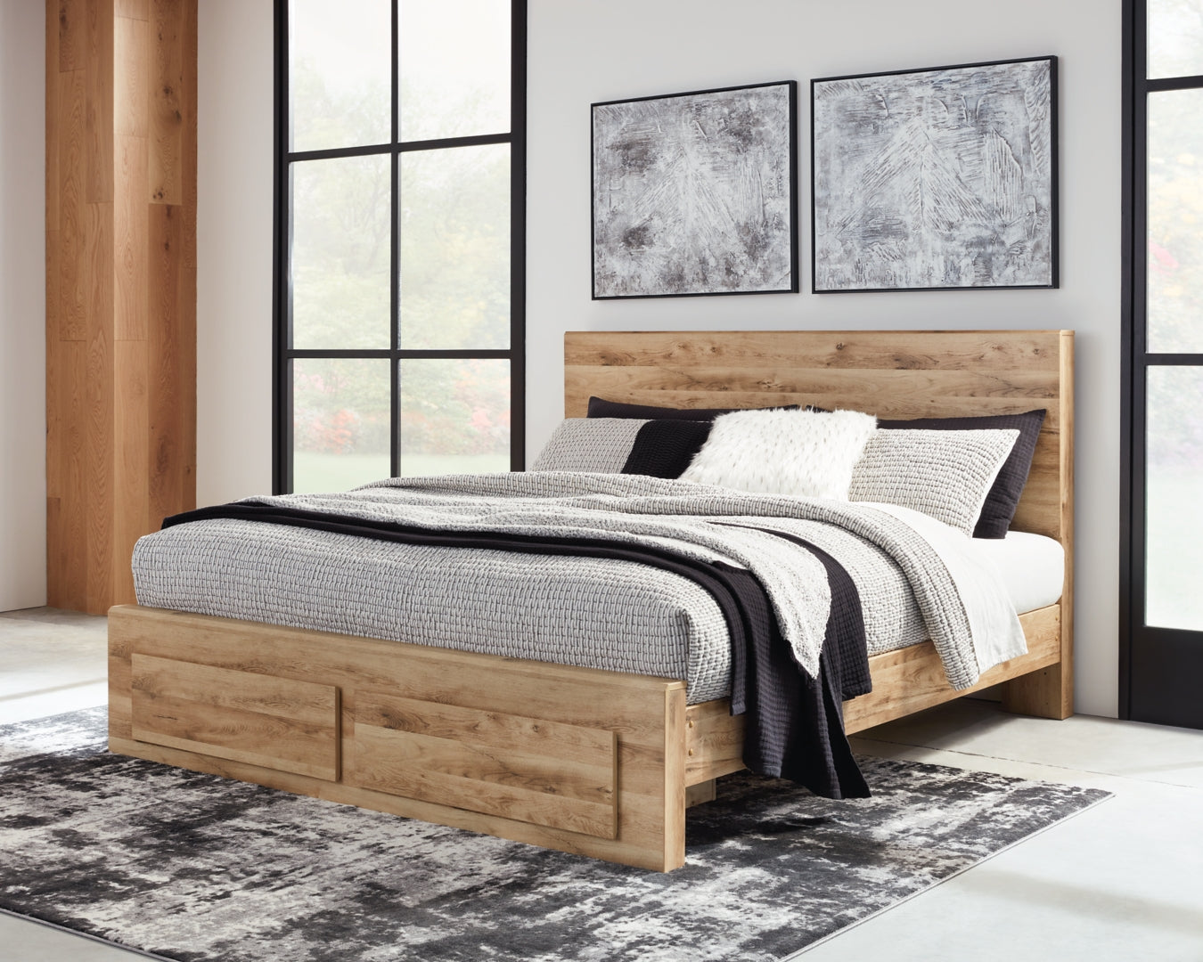 Hyanna Queen Panel Storage Bed