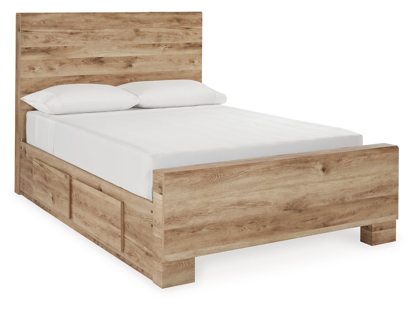 Hyanna Panel Bed with 2 Side Storage