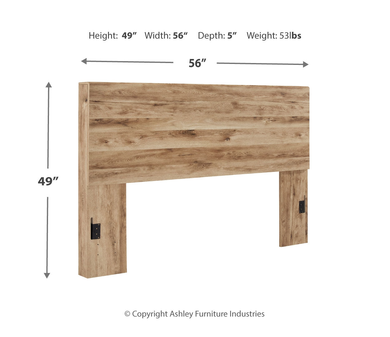 Hyanna Brown Panel Bedroom Set