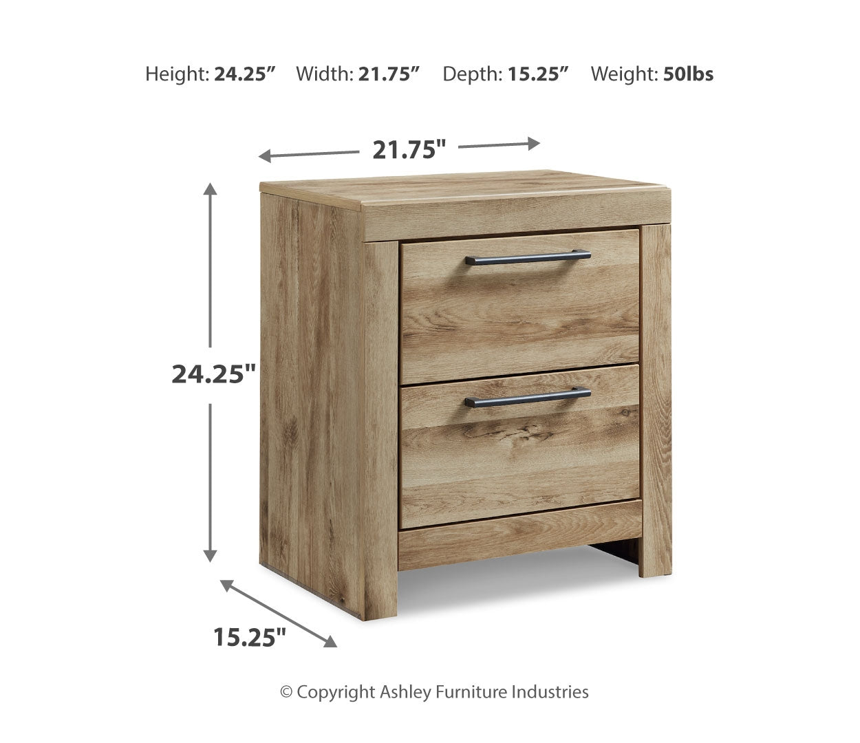 Hyanna Brwon Panel Bedroom Set