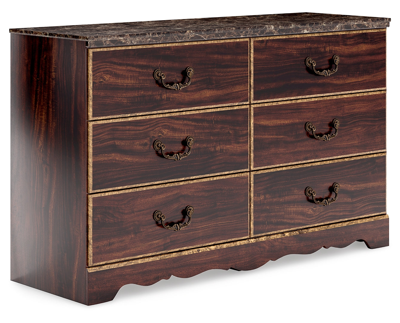 Glosmount Six Drawer Dresser