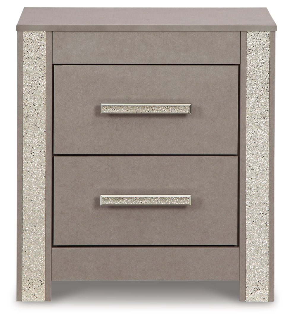 Surancha Two Drawer Night Stand