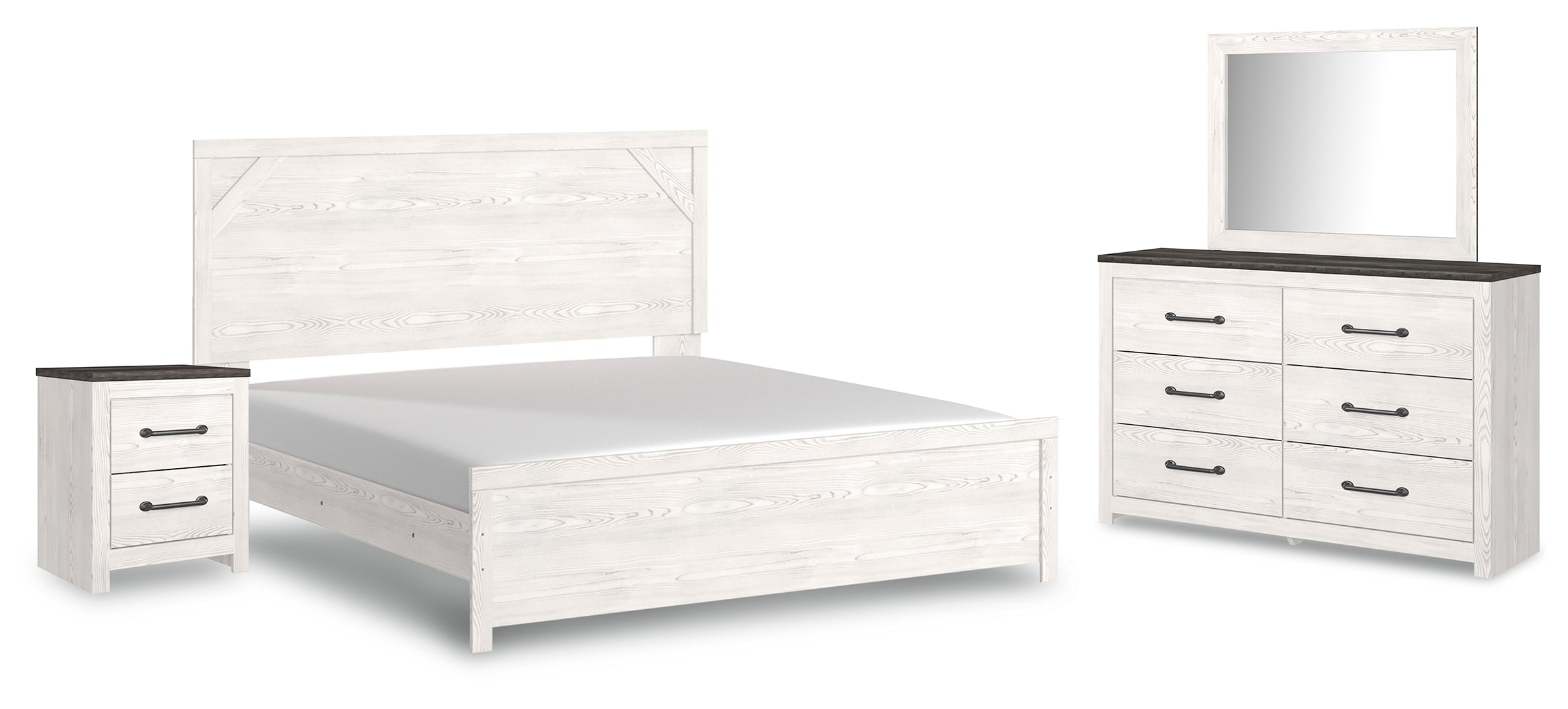 Gerridan White Panel Bedroom Set