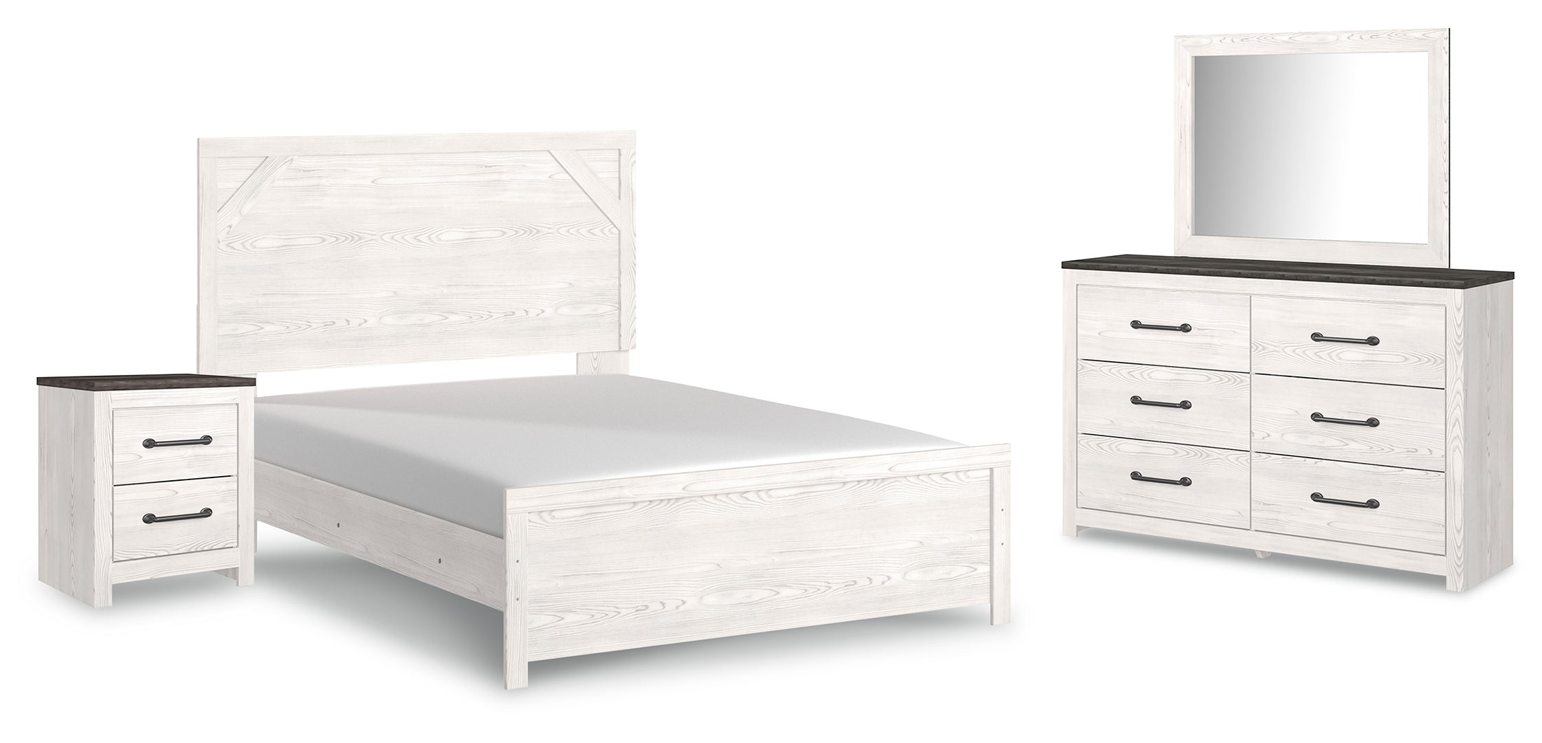 Gerridan White Panel Bedroom Set