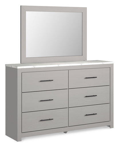 Cottonburg Dresser and Mirror