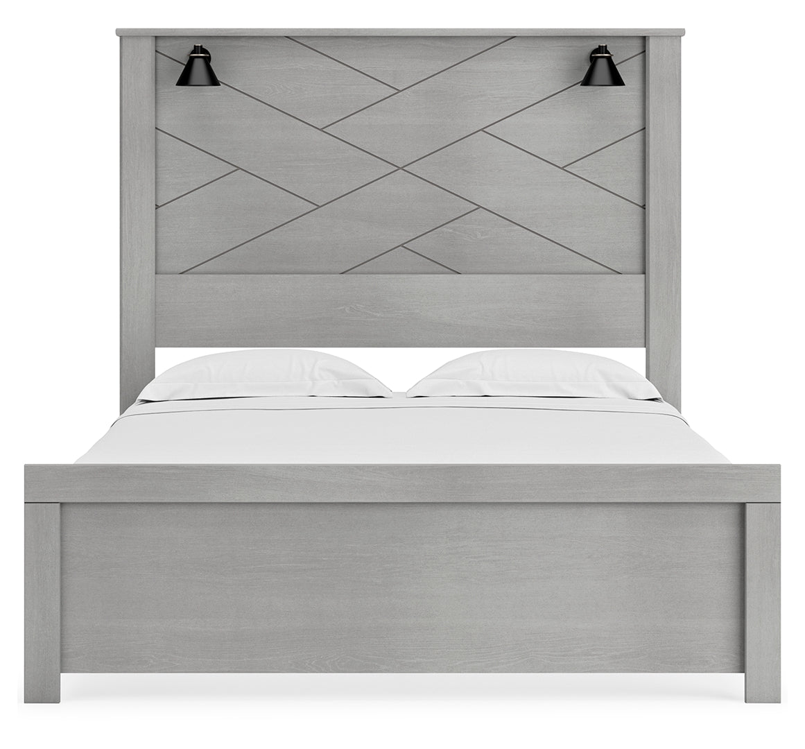 Cottonburg Grey Panel Bedroom Set