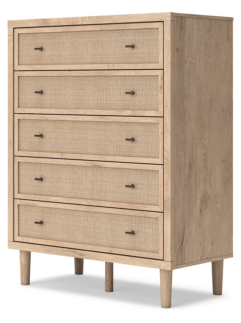 Cielden Five Drawer Wide Chest