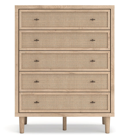 Cielden Five Drawer Wide Chest