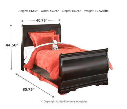 Huey Vineyard Sleigh Bed