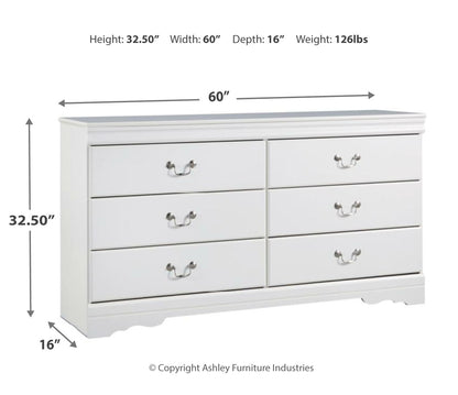 Anarasia Dresser and Mirror