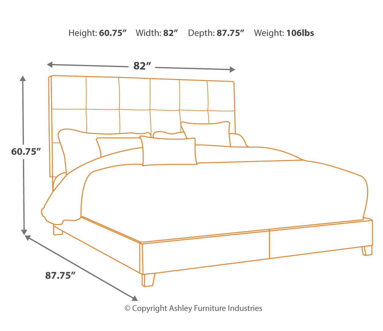 Dolante Upholstered Bed