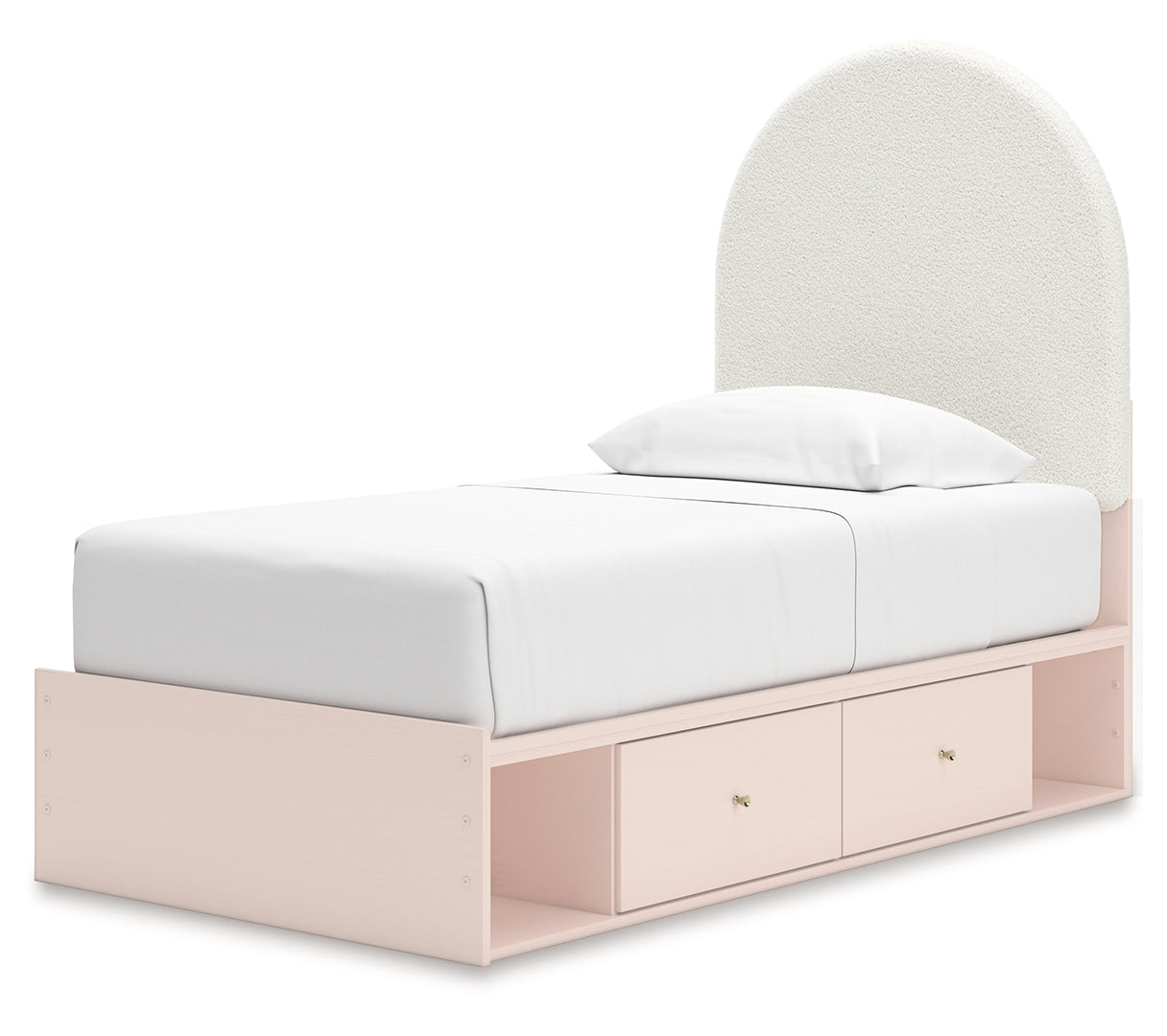 Wistenpine Upholstered Panel Bed with Storage