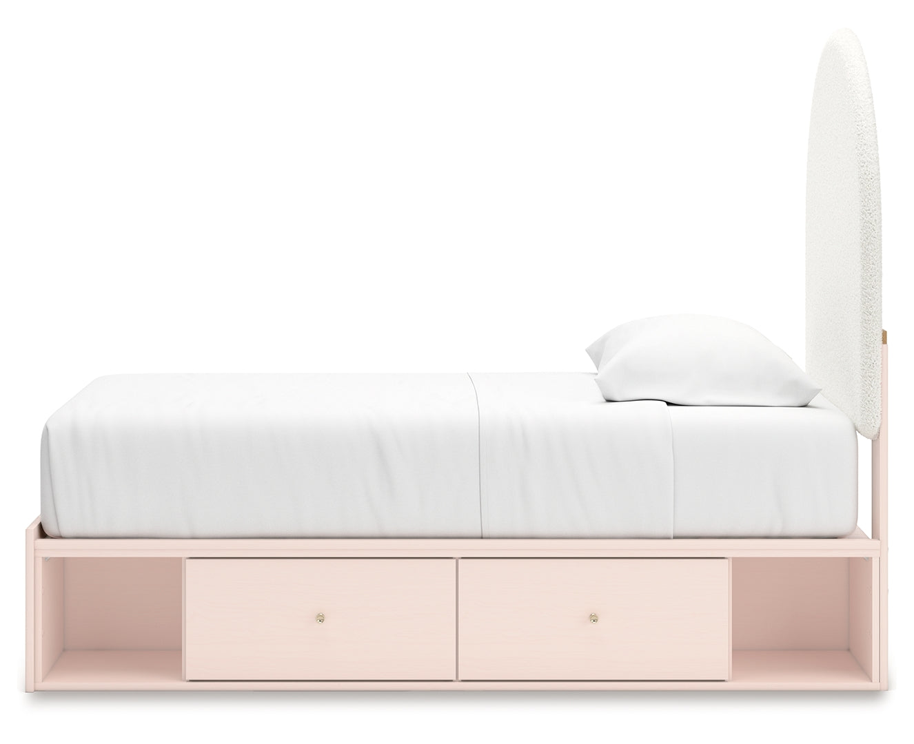 Wistenpine Upholstered Panel Bed with Storage