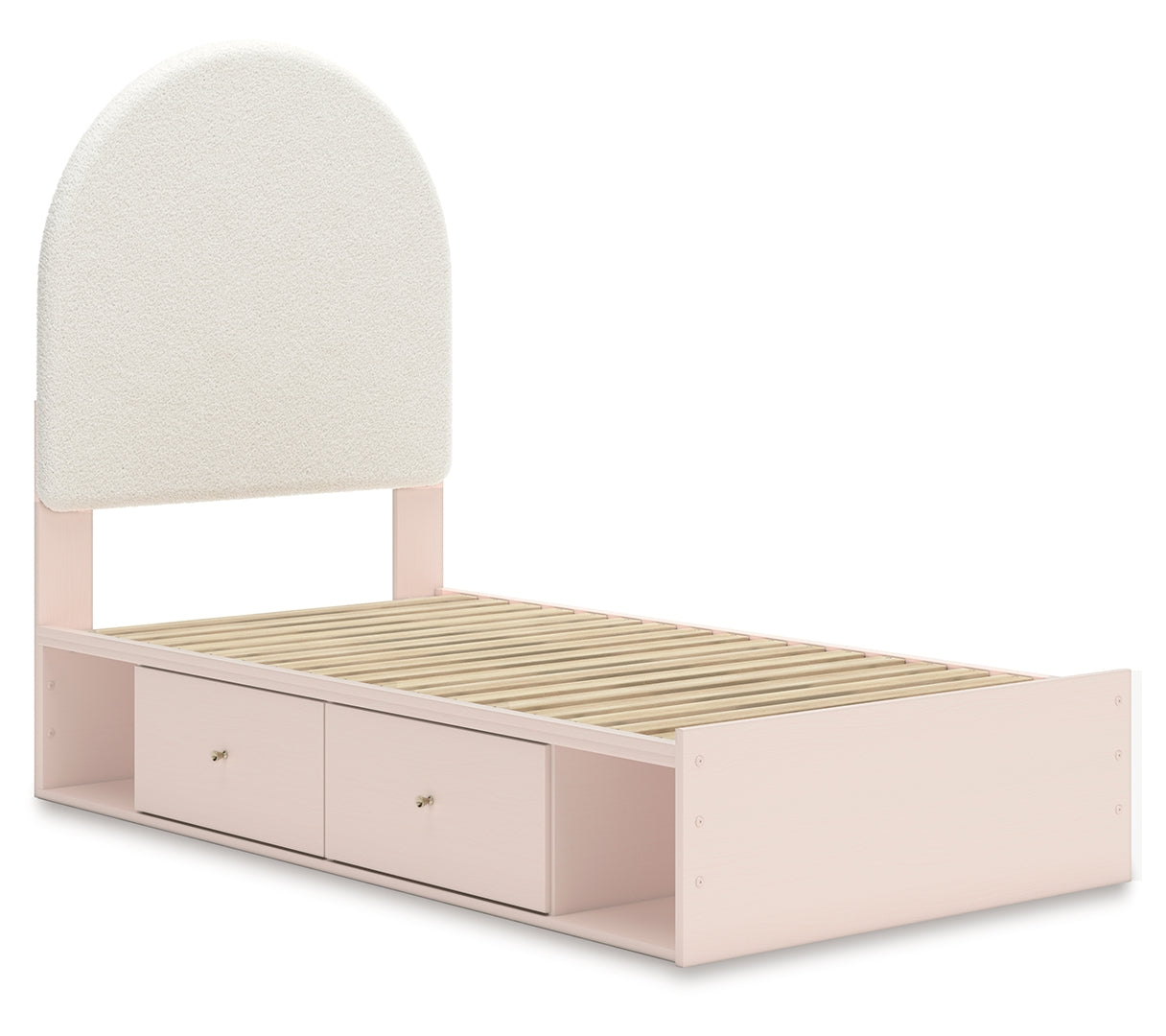 Wistenpine Upholstered Panel Bed with Storage