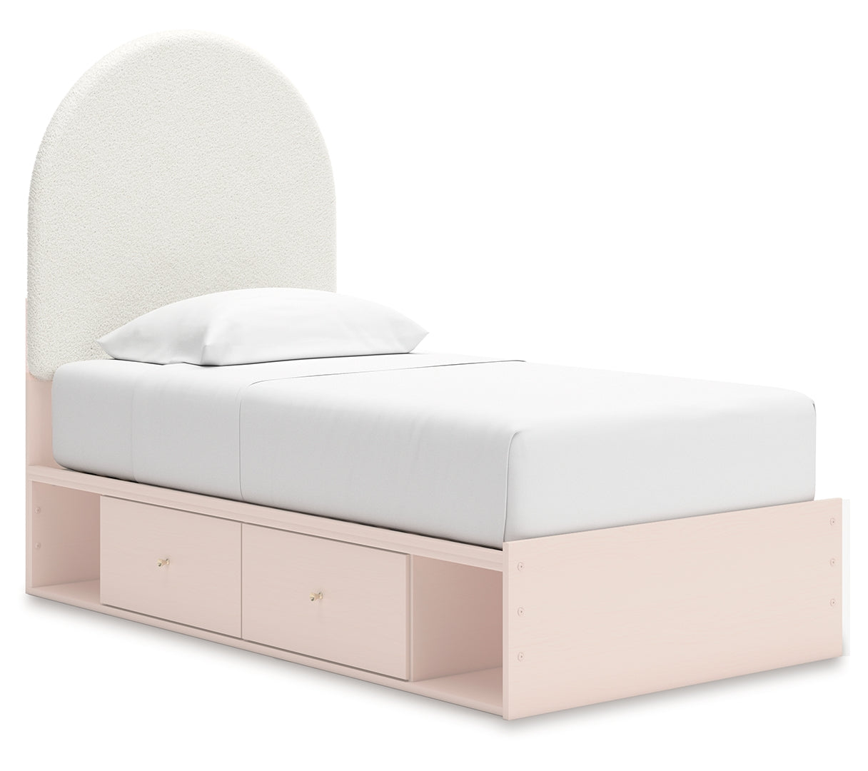 Wistenpine Upholstered Panel Bed with Storage