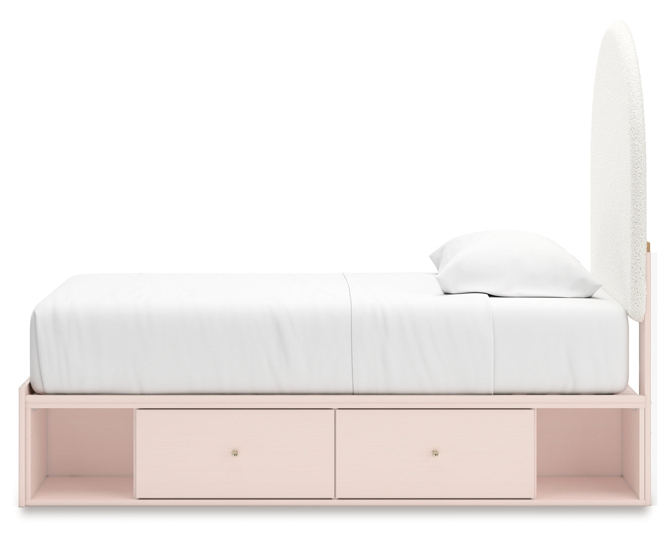 Wistenpine Upholstered Panel Bed with Storage