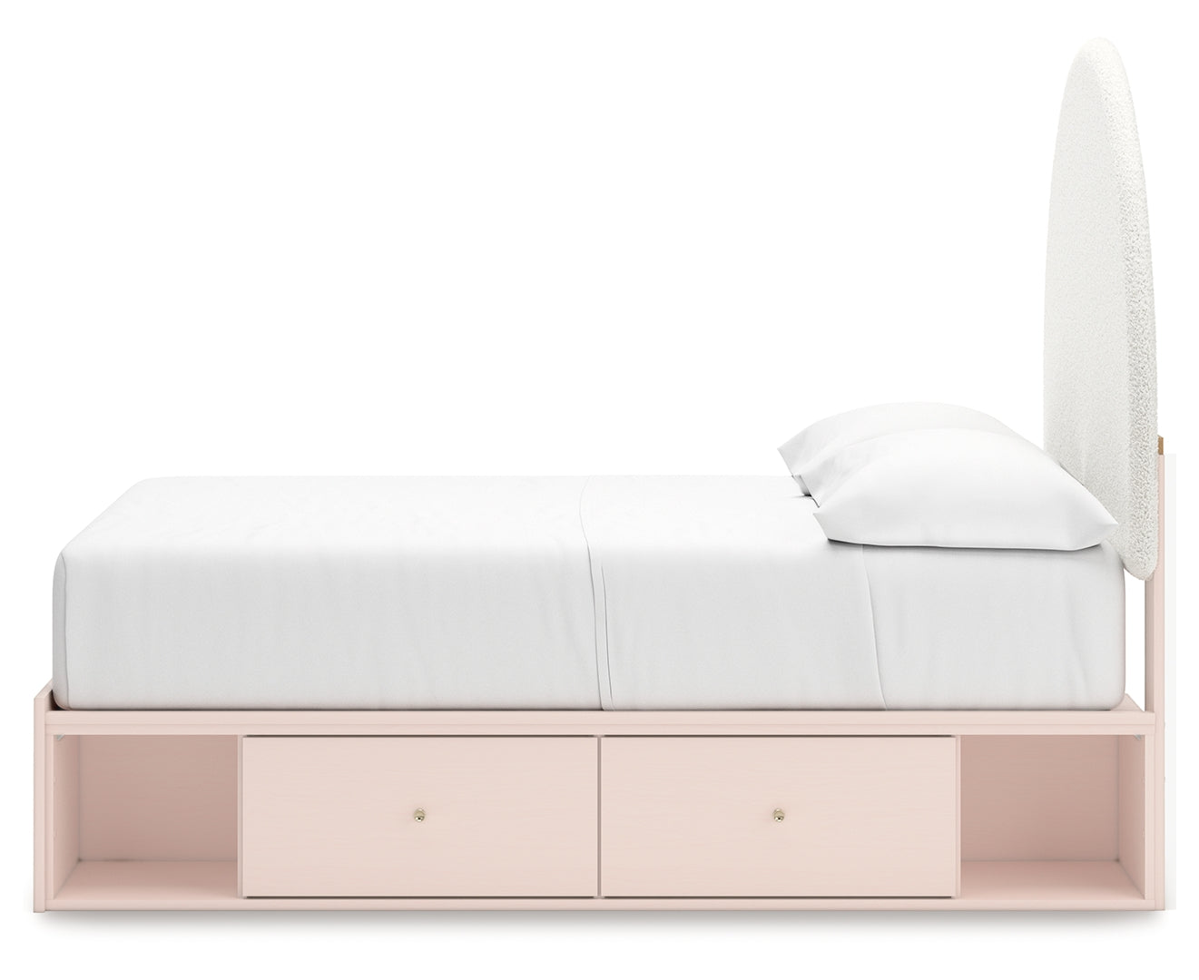 Wistenpine Upholstered Panel Bed with Storage