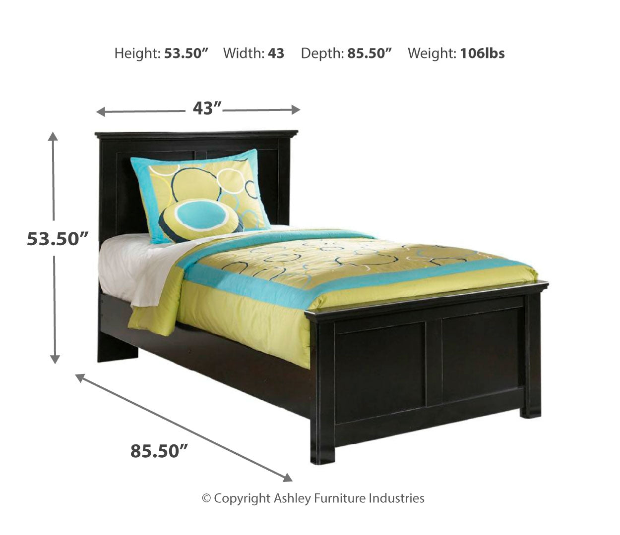 Maribel Panel Bed