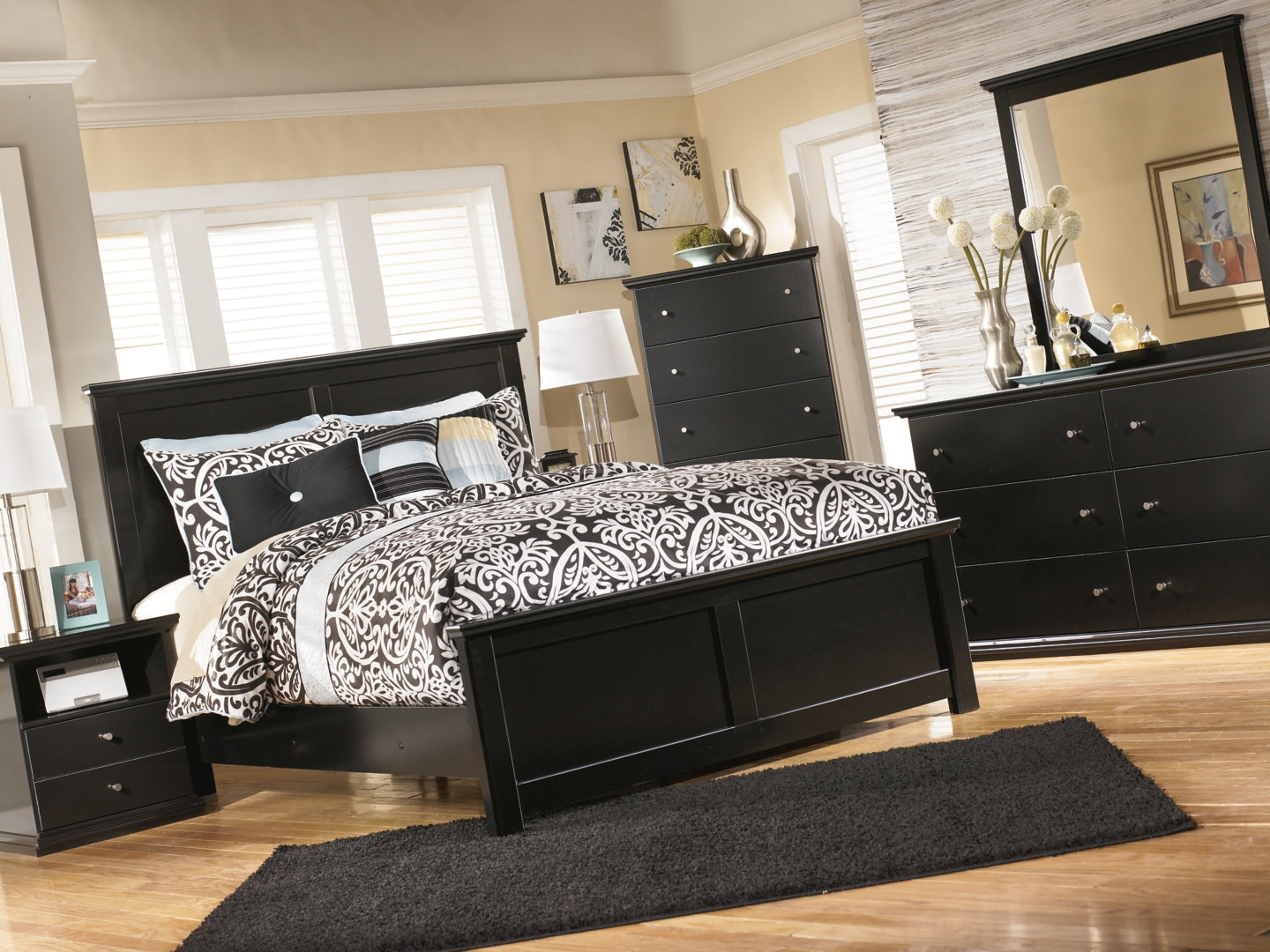 Maribel Panel Bed