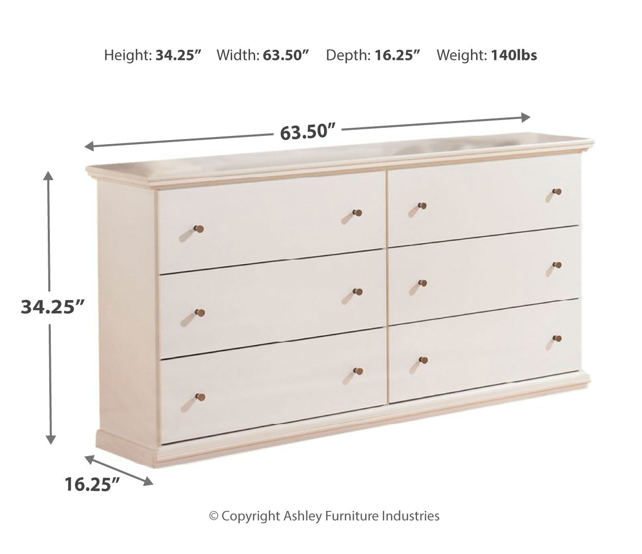 White Bostwick Shoals Panel Bedroom Set