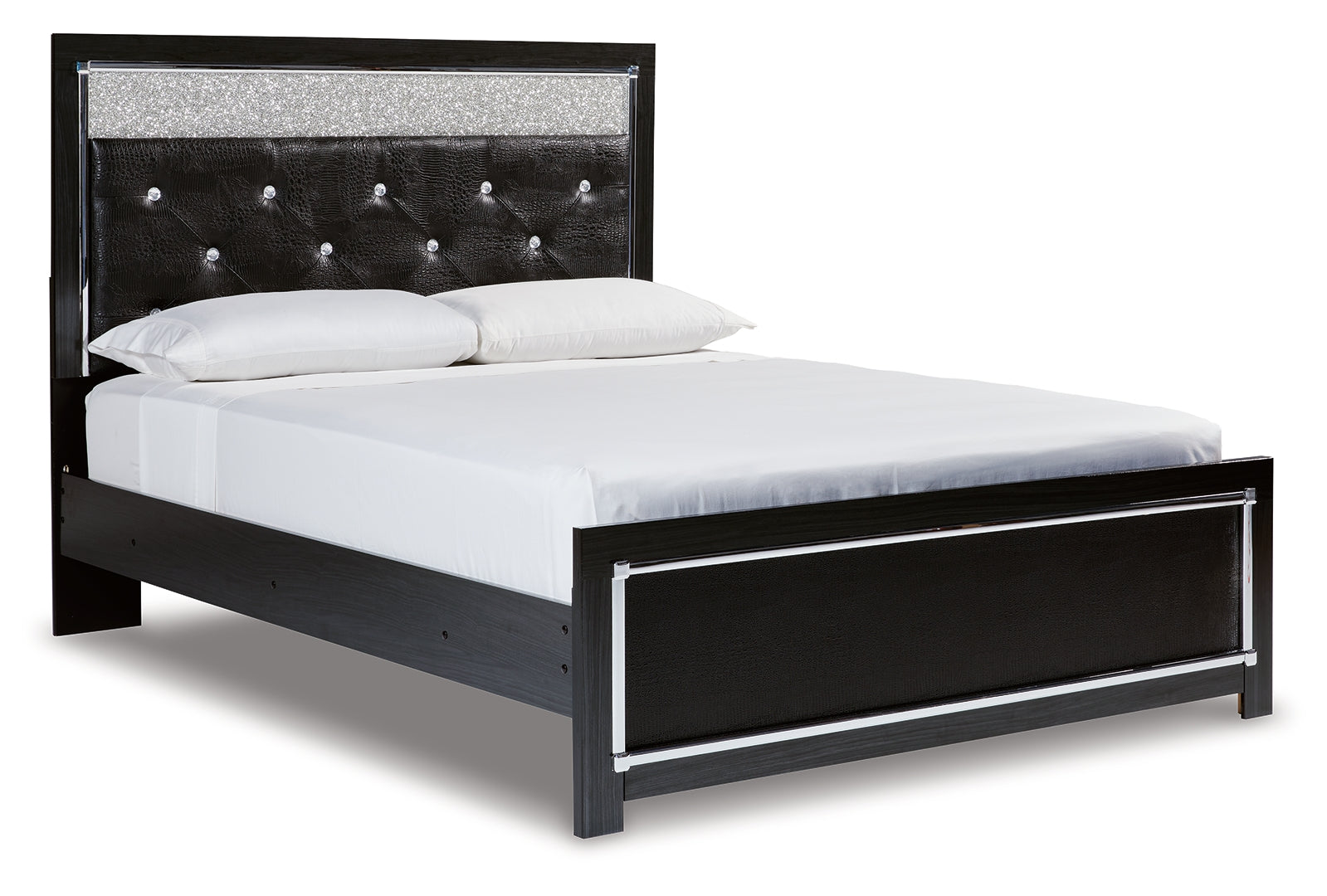 Kaydell Black Panel Bedroom Set