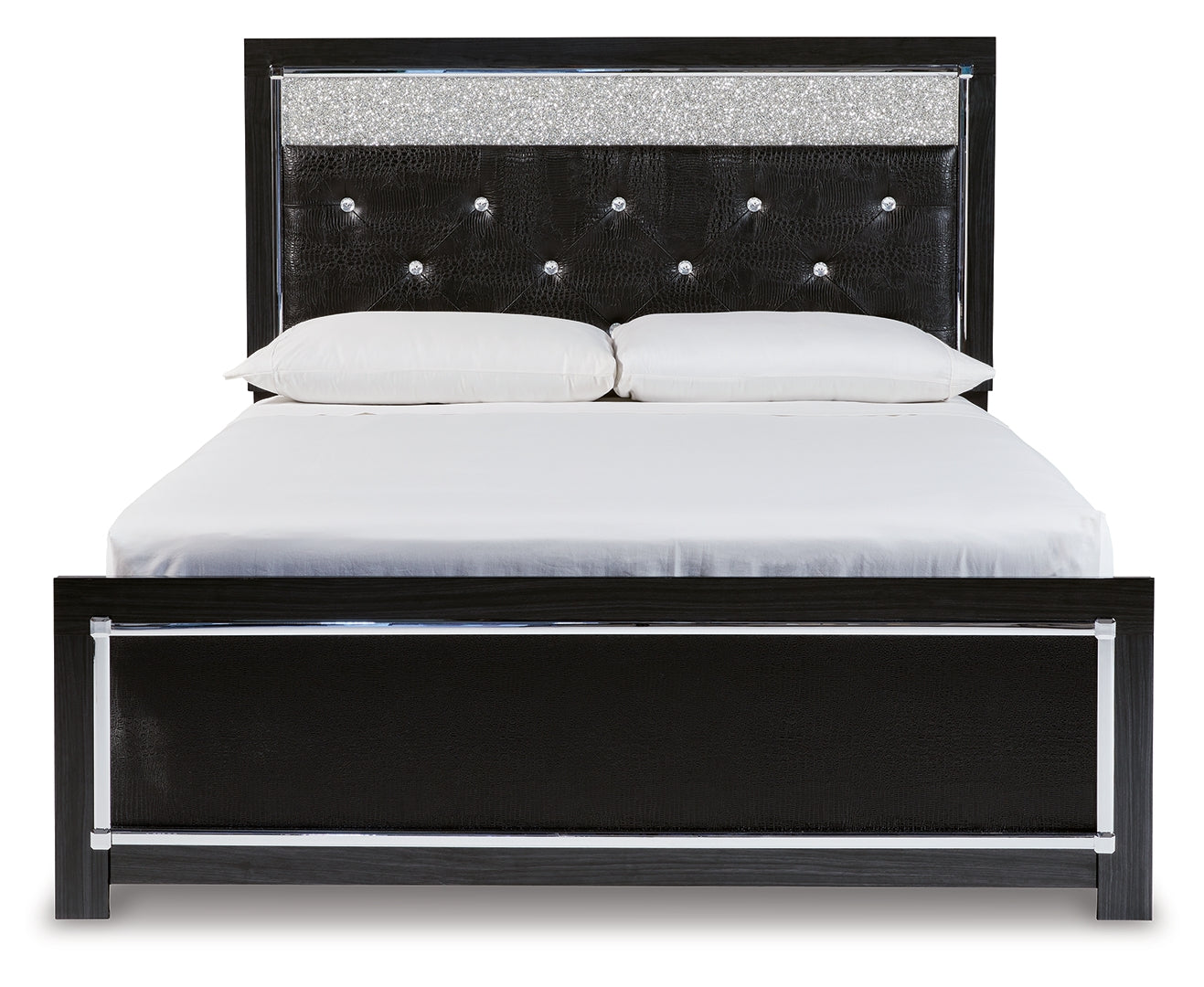 Kaydell Black Panel Bedroom Set