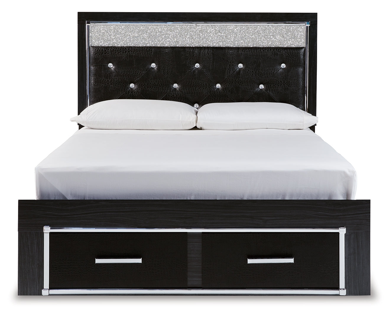 Kaydell Black Panel Bedroom Set