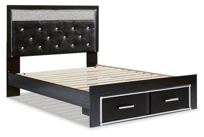 Kaydell Panel Bed with Storage