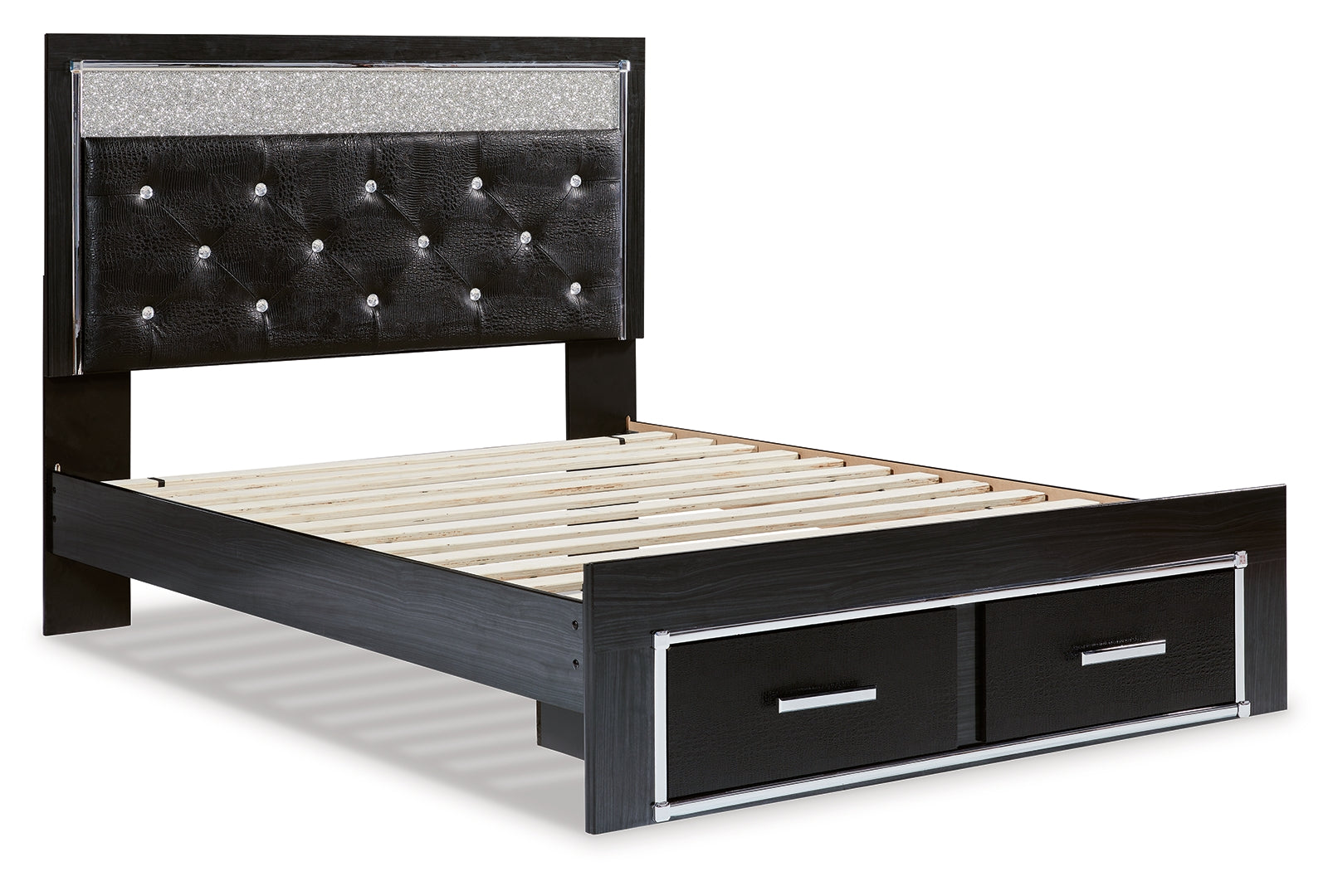 Kaydell Black Panel Bedroom Set