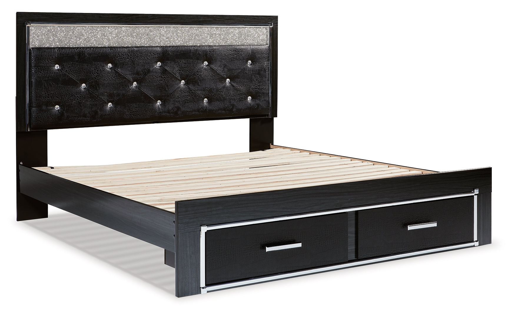 Kaydell Black Panel Bedroom Set