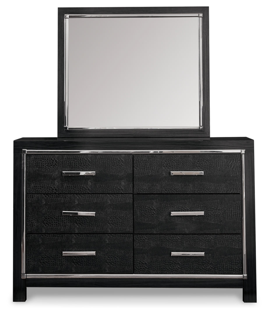 Kaydell Black Panel Bedroom Set