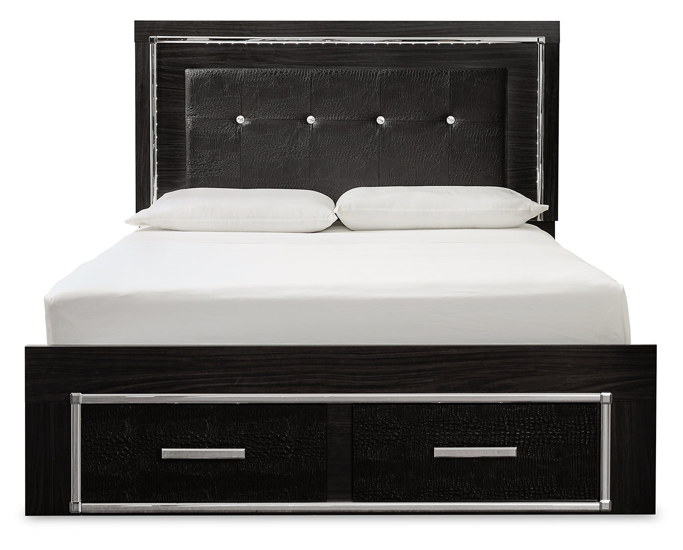 Kaydell Panel Bed with Storage