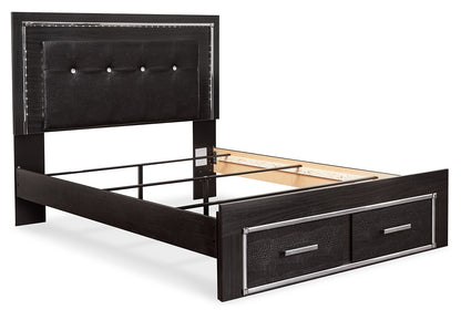 Kaydell Panel Bed with Storage