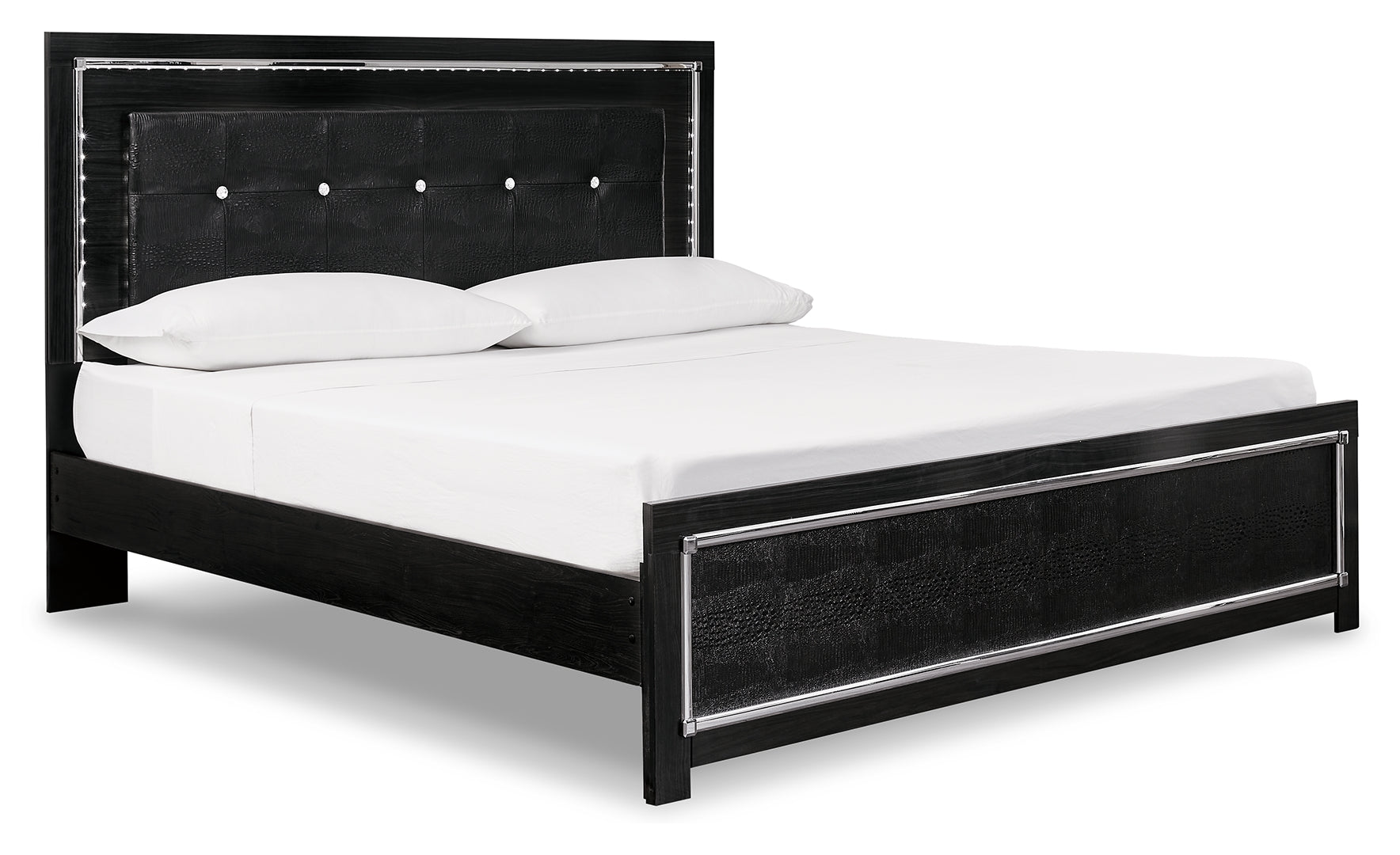 Kaydell Black Panel Bedroom Set