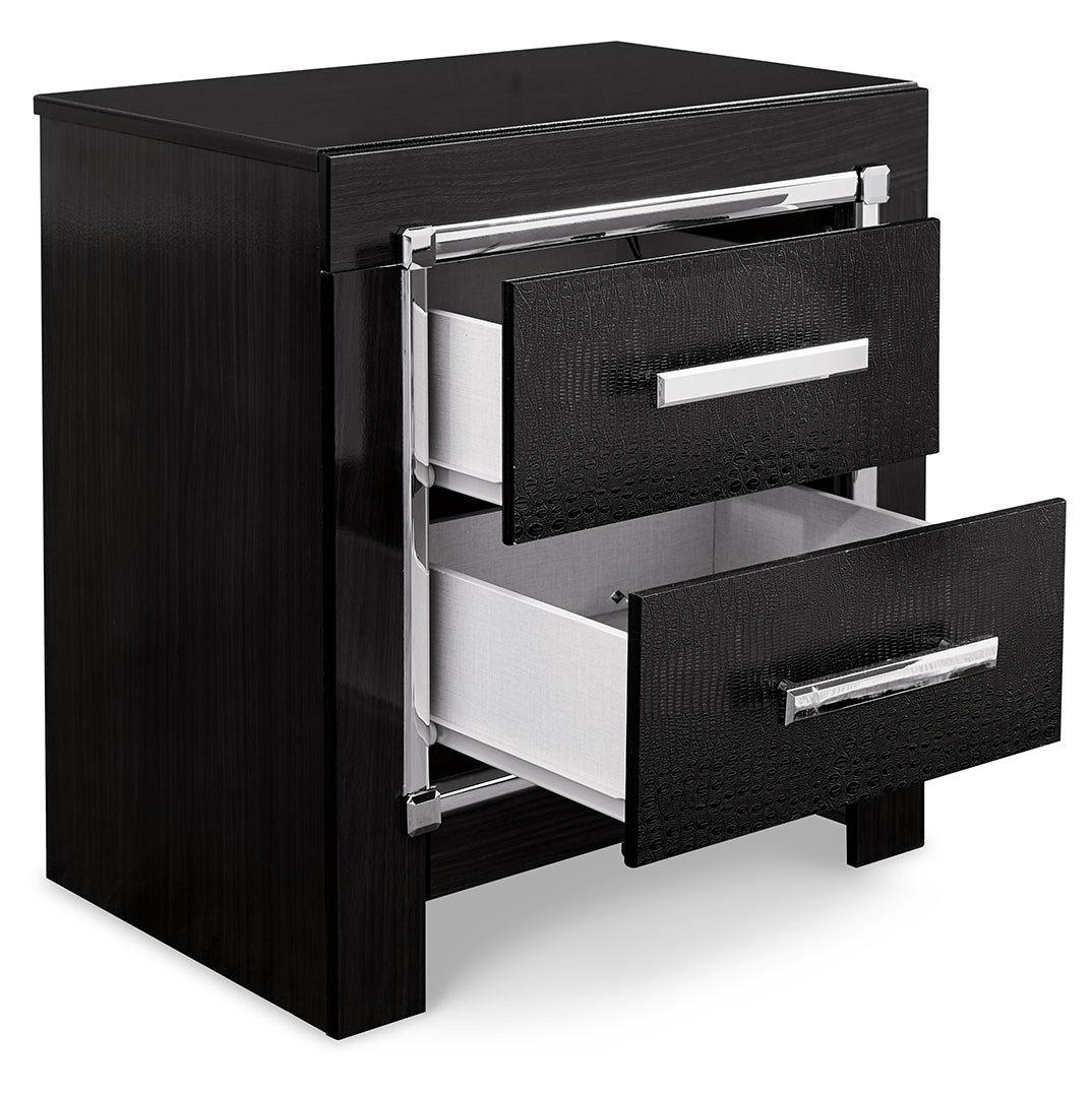 Kaydell Two Drawer Night Stand