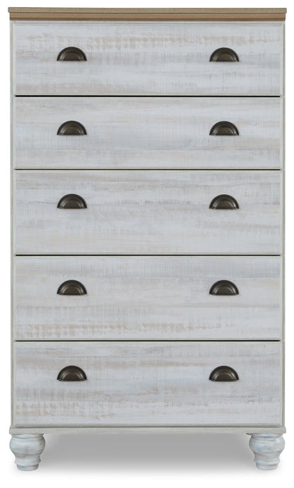 Haven Bay Five Drawer Chest