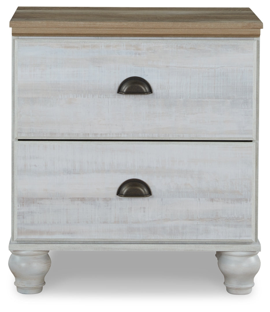 Haven Bay Two Drawer Night Stand