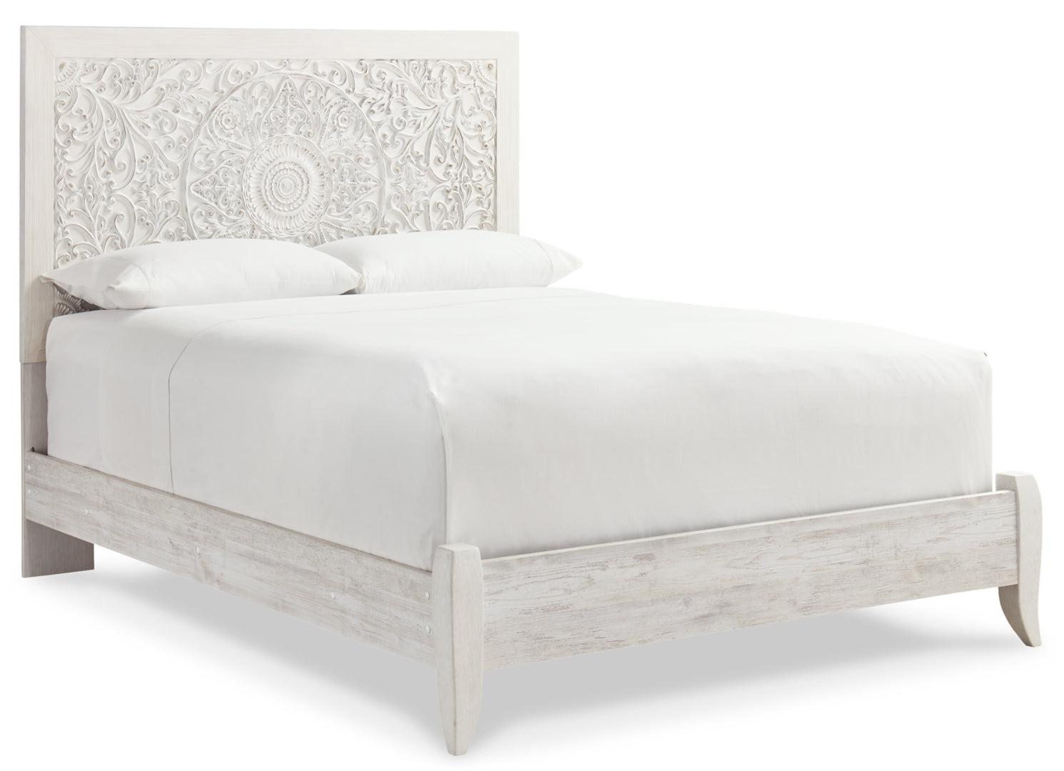 Paxberry White Panel Bedroom Set