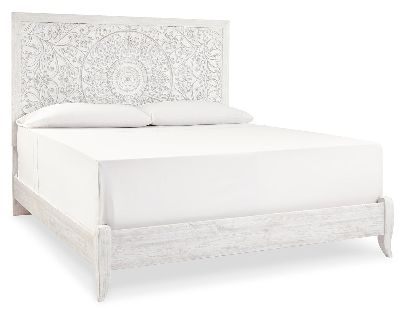 Paxberry White Panel Bedroom Set