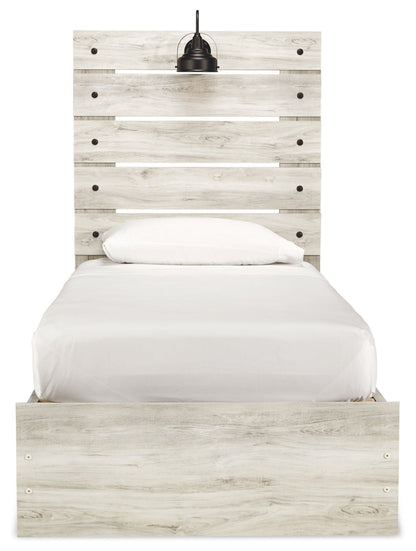 Cambeck Panel Bed with 2 Storage Drawers