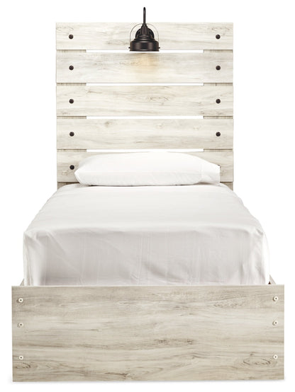 Cambeck Panel Bed with 2 Storage Drawers