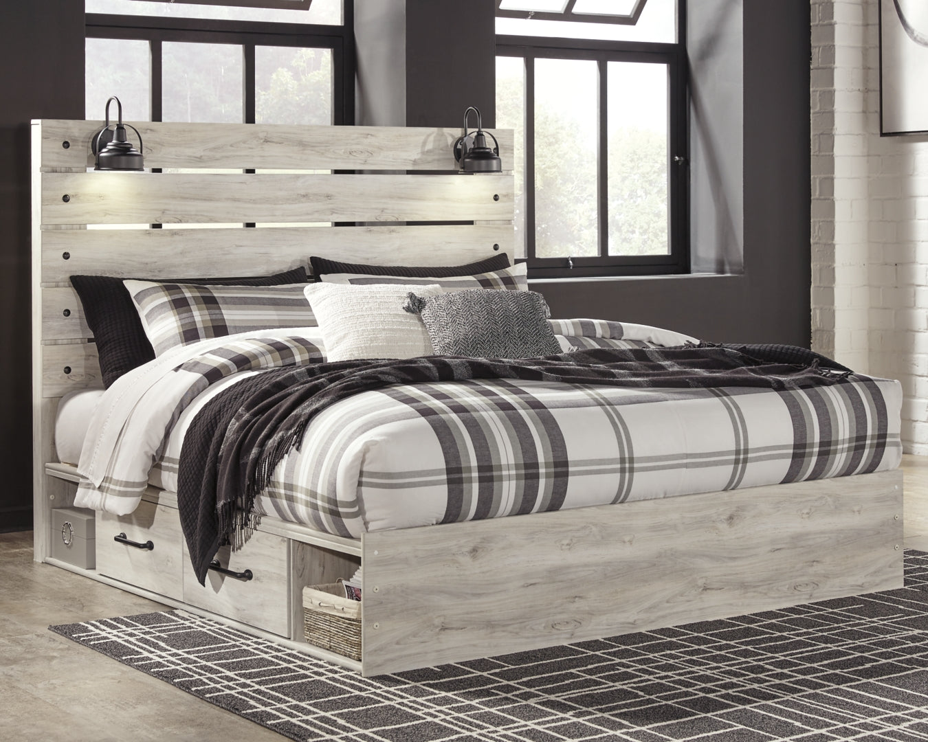 Cambeck Beige Panel Bedroom Set