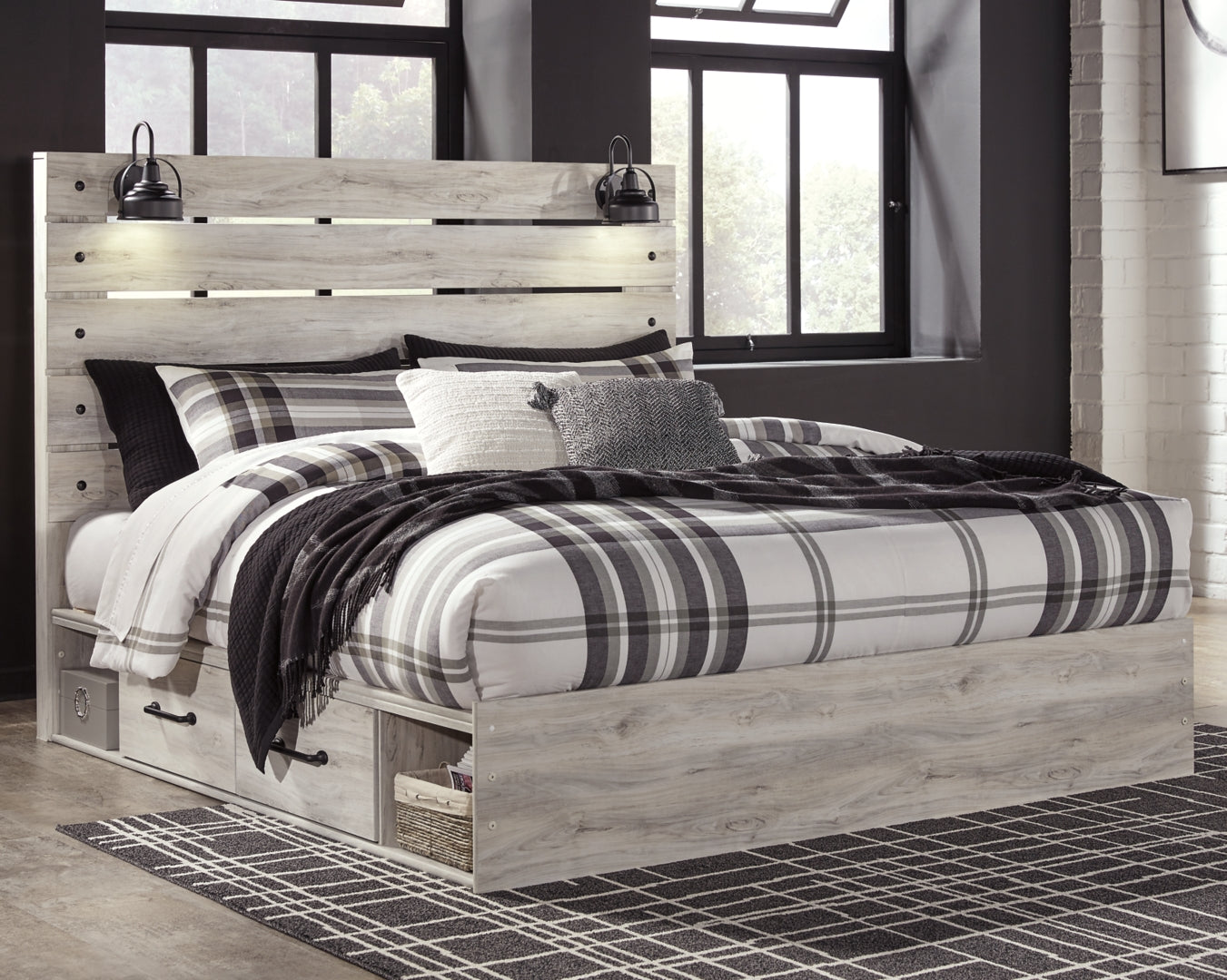 Cambeck Beige Panel Bedroom Set