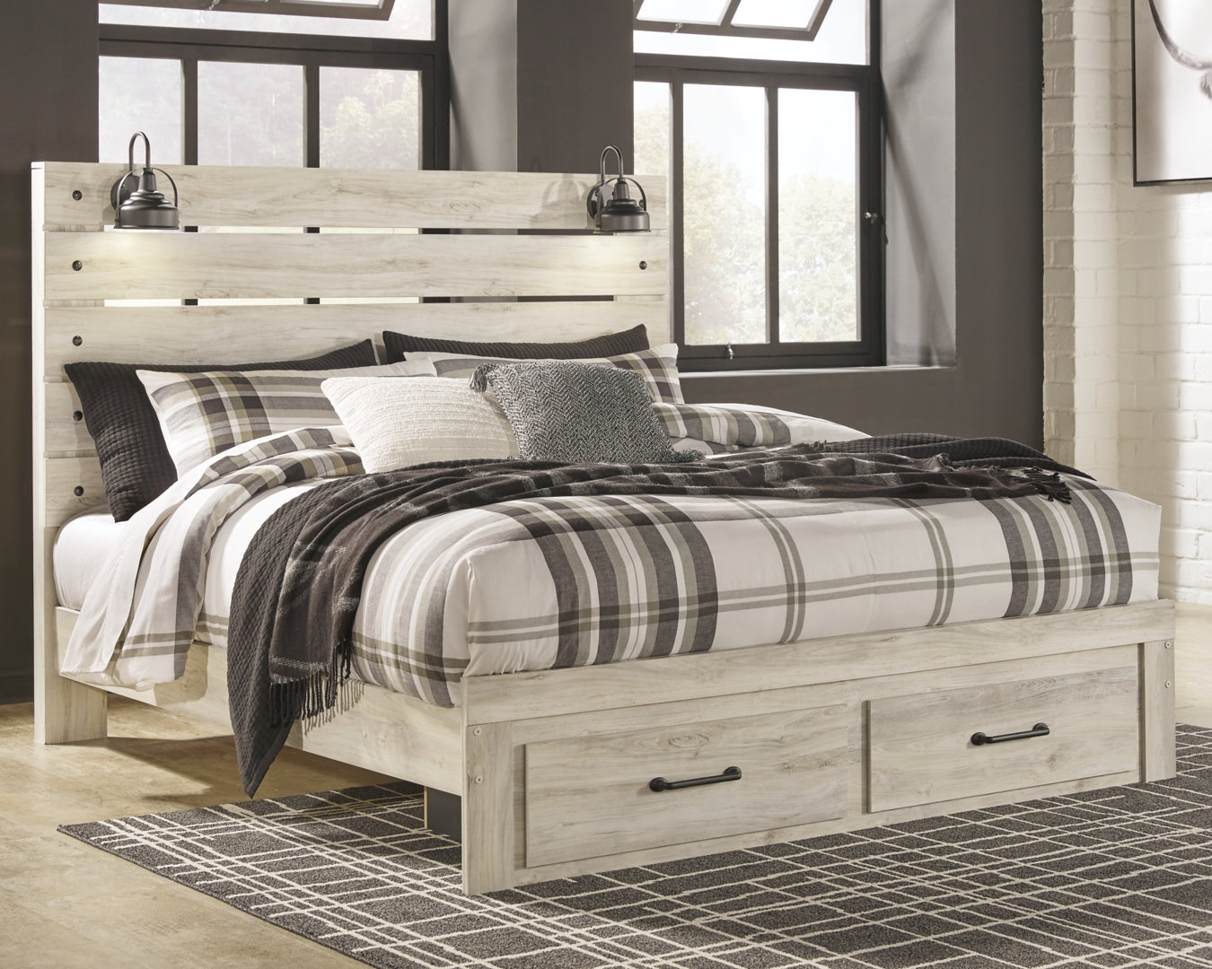 Cambeck Beige Panel Bedroom Set