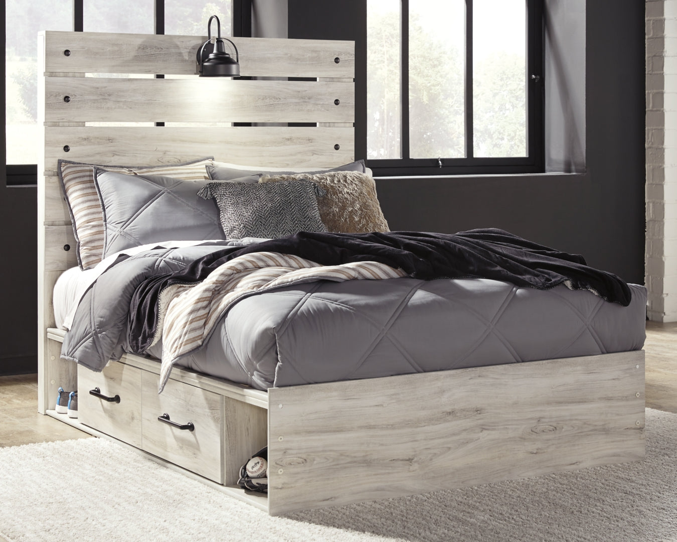 Cambeck Beige Panel Bedroom Set